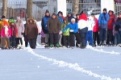 На стадионе прошли соревнования по конькобежному спорту "Лёд надежды нашей"