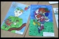 Детские рисунки на открытках к 9 мая