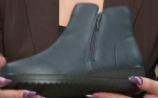 В Первоуральске, в торгово-развлекательном центре «Строитель», открылась выставка фирменной белорусской обуви Derras