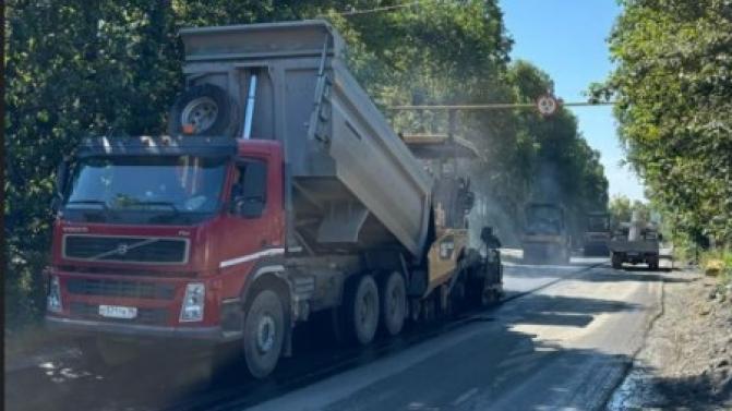 Внимание! Дорожные работы на улице Калинина