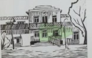 Деревянная застройка в центре, старый стадион на Магнитке и уже современные здания на улице Ленина