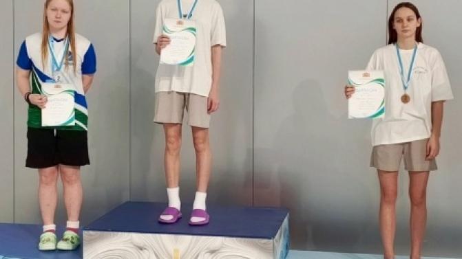 Наши спортсменки – на пьедестале