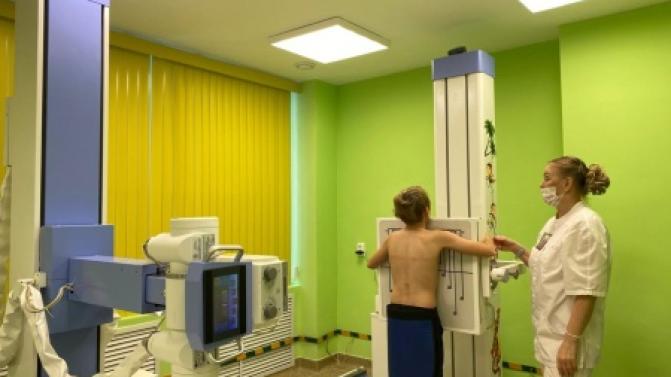 В детской больнице Первоуральска заработал новый цифровой рентгеновский комплекс
