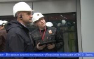 Полпред президента в УрФО Артём Жога и губернатор Евгений Куйвашев посетили Первоуральск