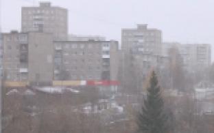 Свердловскую область накрыло снегопадом