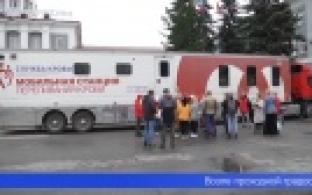 Почти 30 литров крови за 4 часа – столько сдали первоуральские металлурги в рамках благотворительной акции