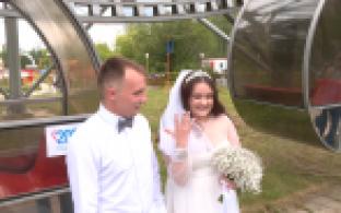 Необычную свадьбу сыграли первоуральские молодожёны