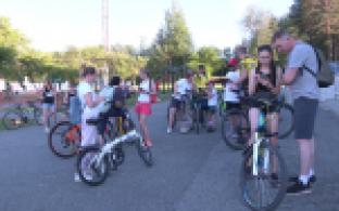 В Первоуральске состоялся "Ночной велоквест"