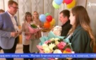 Торжественную выписку из роддома провели накануне Дня защиты детей