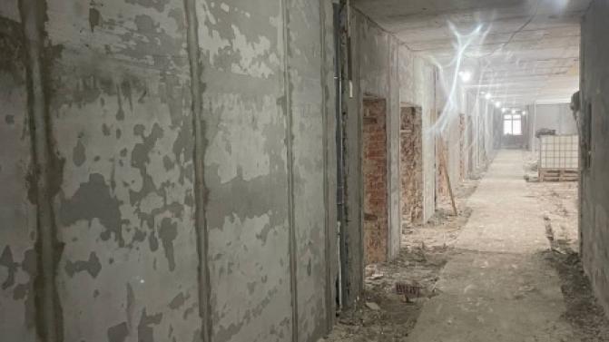 В Первоуральске полным ходом идёт масштабный капитальный ремонт тубдиспансера