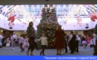 Первые гости губернаторской ёлки встретились с Дедом Морозом