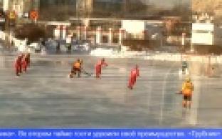 Первоуральские хоккеисты провели матч с хабаровчанами