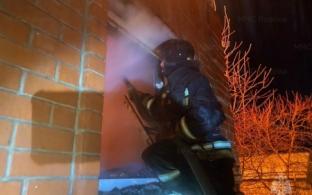 В деревне Старые Решёты сгорел жилой дом