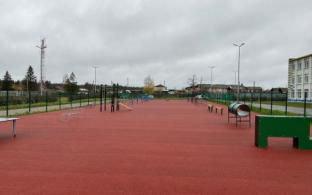 В Кузино функционирует современная спортивная площадка
