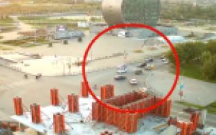 Сразу два ДТП на перекрёстке проспекта Космонавтов и улицы Ленина произошли накануне вечером