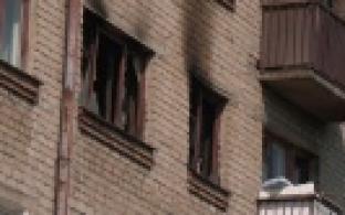 На улице Гагарина сегодня произошел пожар в общежитии