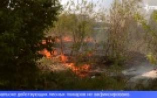 В Свердловской области продолжают борьбу с природными пожарами