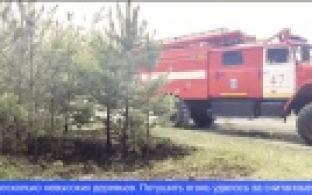 Очередной природный пожар едва не вспыхнул в Первоуральске