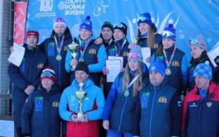 Первоуральские спортсменки стали лучшими в лыжной эстафете