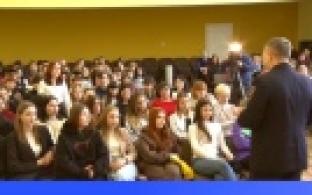 Полицейские встретились со студентам Первоуральского политехникума