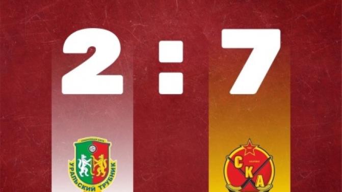 «Уральский трубник» проиграл команде «СКА-Нефтяник»