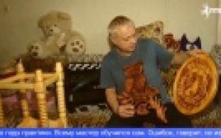 Уралец освоил искусство резьбы по дереву