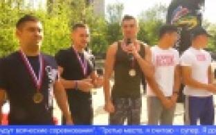 Мастер-класс и соревнования по воркауту провели в Первоуральске