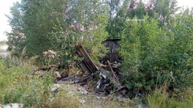 В Талице сносят старые сараи и овощные ямы