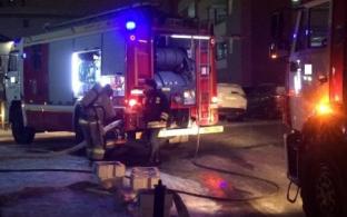 Нежилой дом сгорел на Динасе