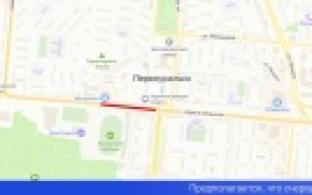 Схема движения во время предстоящих дорожных ремонтов на проспекте Ильича