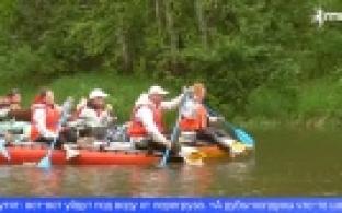 Первоуральцы сплавились по Чусовой и собрали мусор