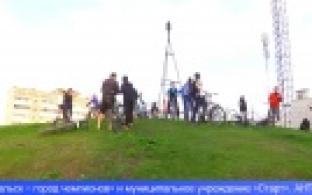 В Первоуральске провели ночной велоквест