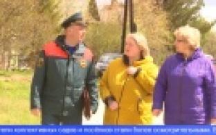 Сотрудники областного управления МЧС отправились в рейд по посёлкам