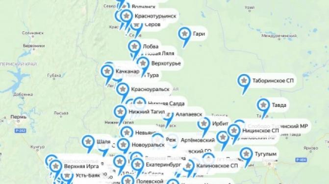 В Свердловской области впервые создана интерактивная карта шествий «Бессмертного полка»