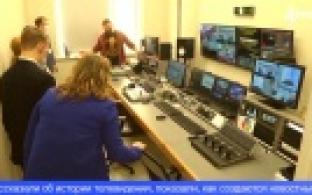 Юные первоуральцы побывали в редакции нашего телеканала