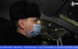 В вечерний рейд с сотрудникам ГИБДД отправились наши корреспонденты