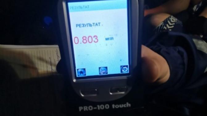 Четырёх пьяных водителей поймали в выходные