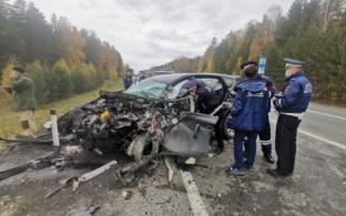 В ГИБДД прокомментировали серьезное ДТП на выезде из Первоуральска