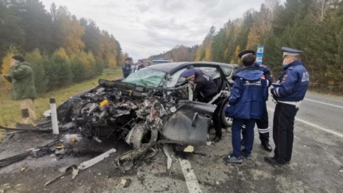 В ГИБДД прокомментировали серьезное ДТП на выезде из Первоуральска
