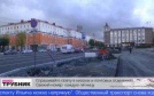 Площадь Победы открыли для движения транспорта