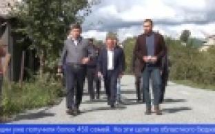 Евгений Куйвашев проверил как ведется восстановление после наводнения в Верхней Салде