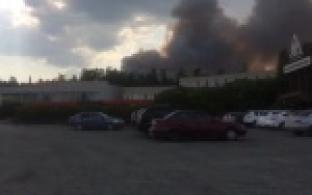 На Динасе эвакуируют людей из санатория, садов и  ПНД