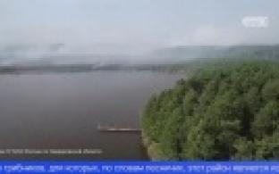 Лесной пожар у озера Глухое локализован