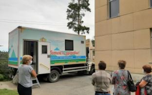 Жители Прогресса привились от COVID-19 в мобильном ФАПе