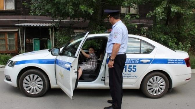 В Первоуральском ГИБДД исполнили мечту ребенка