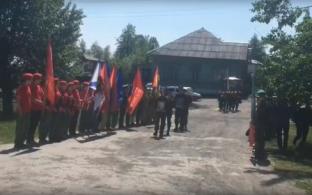 В Билимбае торжественно захоронили останки первоуральца - героя ВОВ