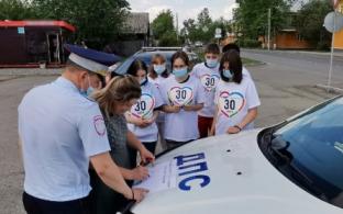 Совместная акция студентов и сотрудников ГИБДД