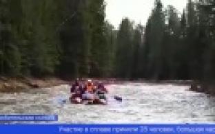 Первоуральские туристы сплавились по реке Сулём