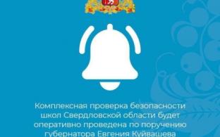 В Свердловской области будет проведена комплексная проверка безопасности школ