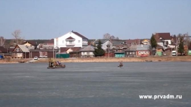 Городская служба спасения ежедневно патрулирует пруды и реки Первоуральска и посёлков